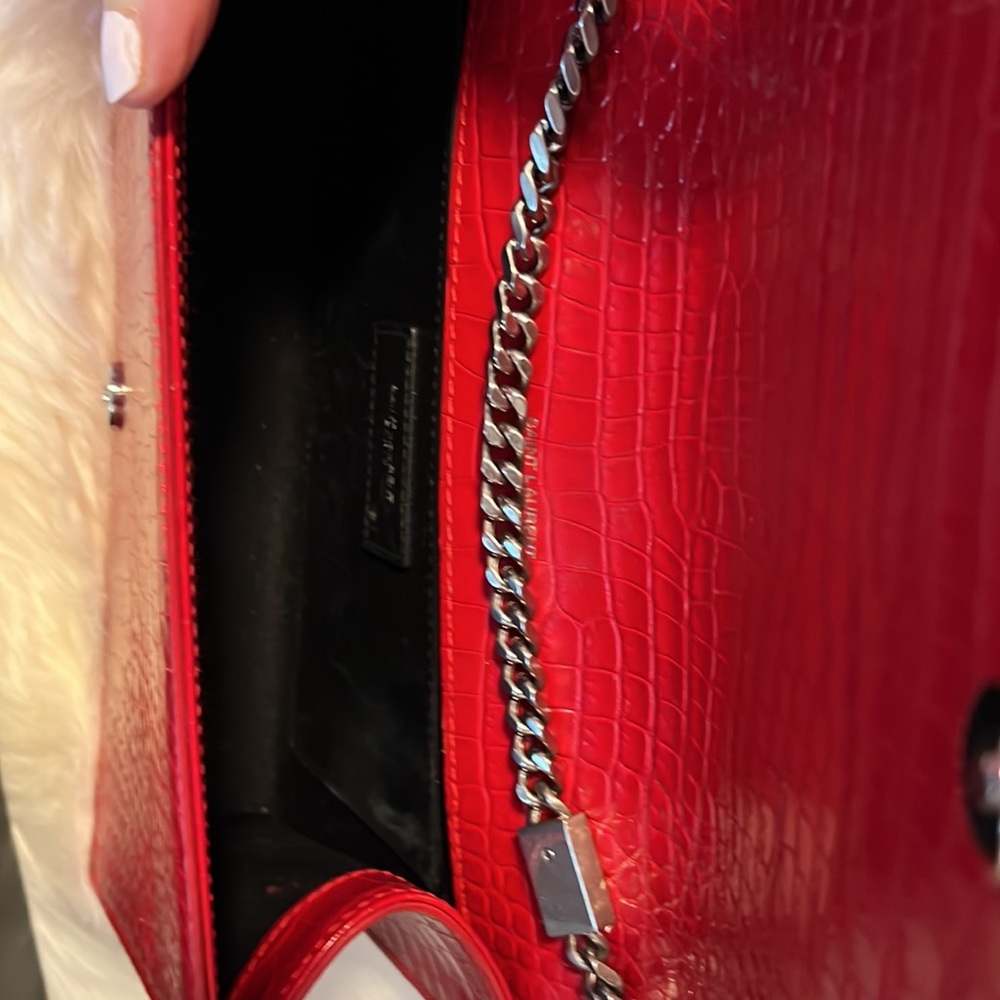 YSL Medium Kate Chain Bag in Crocodile Leather - Picture 11 of 17